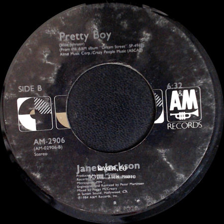Janet Jackson - Let's Wait Awhile Remix / Pretty Boy side B