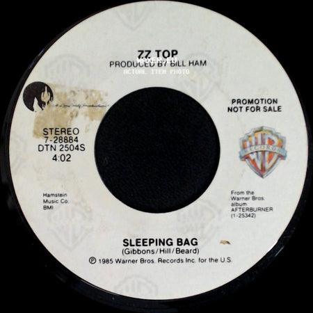Zz Top - Sleeping Bag / Sleeping Bag side A