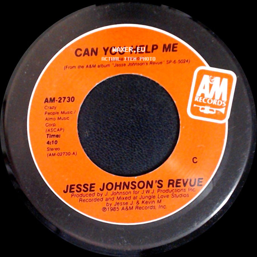 Jesse Johnson's Revue - Can You Help Me / Free World side A
