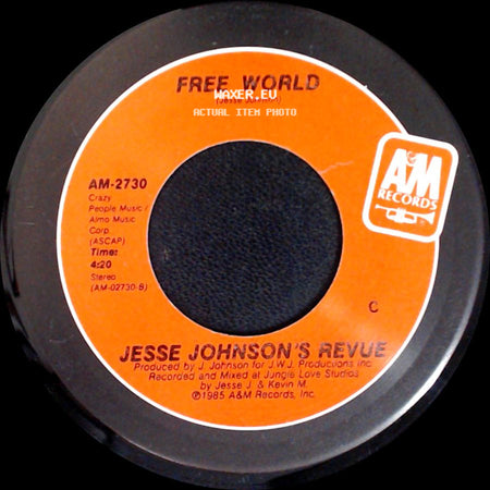 Jesse Johnson's Revue - Can You Help Me / Free World side B