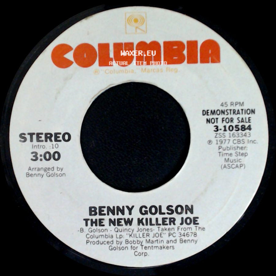 Benny Golson - The New Killer Joe / The New Killer Joe side A