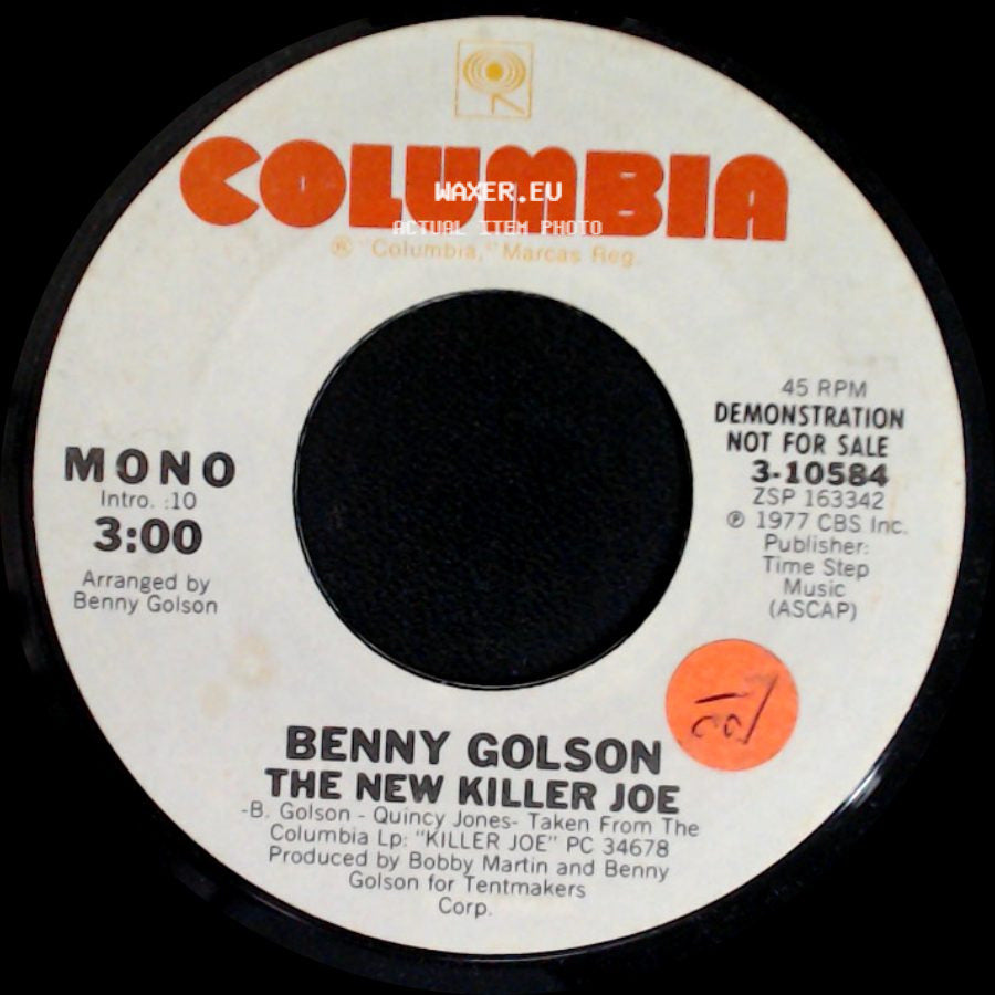 Benny Golson - The New Killer Joe / The New Killer Joe side B