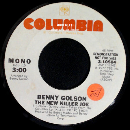 Benny Golson - The New Killer Joe / The New Killer Joe side B