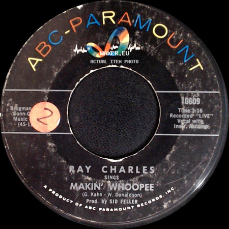 Ray Charles - Makin' Whoopee / Makin' Whoopee side A