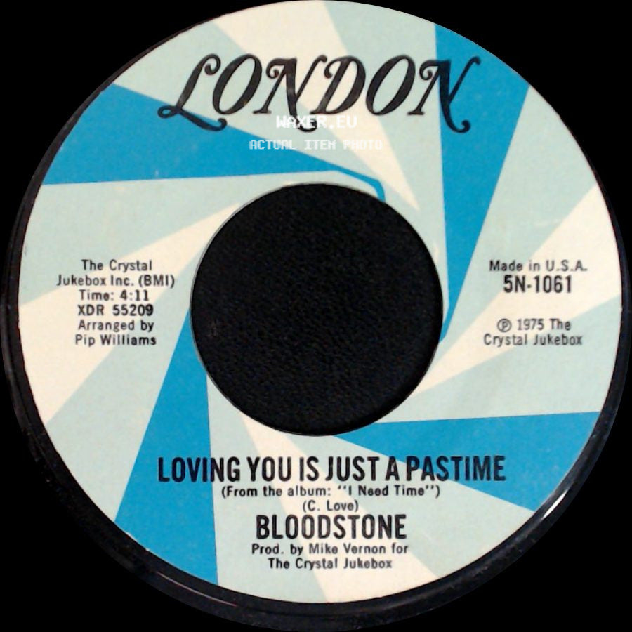 Bloodstone - Loving You Is Just A Pastime / My Little Lady side A