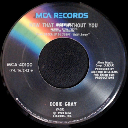 Dobie Gray - Loving Arms / Now That I'm Without You side B