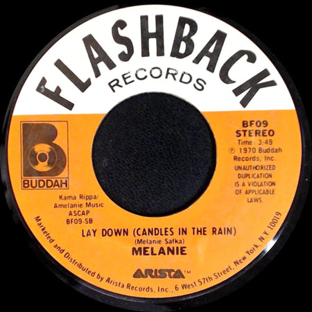 Melanie - Lay Down (Candles In The Rain) / What Have They Done To My Song, Ma side A