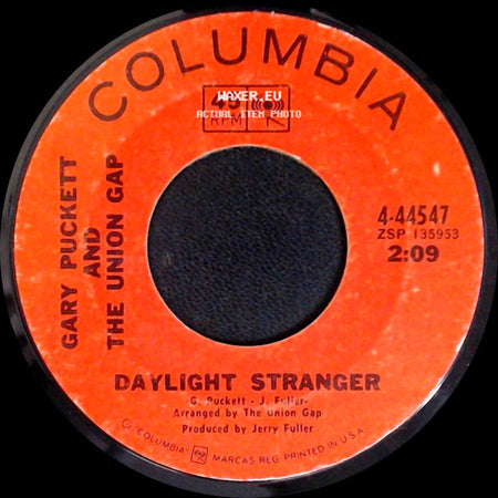 Gary Puckett And The Union Gap - Daylight Stranger / Lady Willpower side A