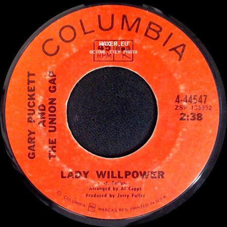 Gary Puckett And The Union Gap - Daylight Stranger / Lady Willpower side B