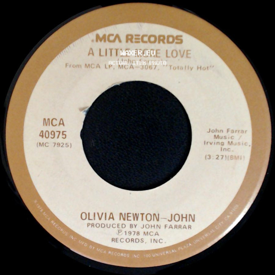 Olivia Newton-John - A Little More Love / Borrowed Time side A