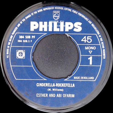 Esther And Abi Ofarim - Cinderella-Rockefella / Lonesome Road side A