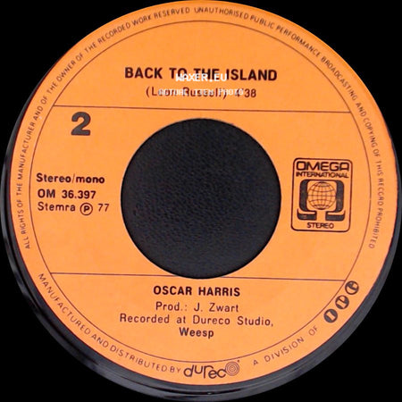 Oscar Harris - Back To The Island / I'm Still In Love With You side A