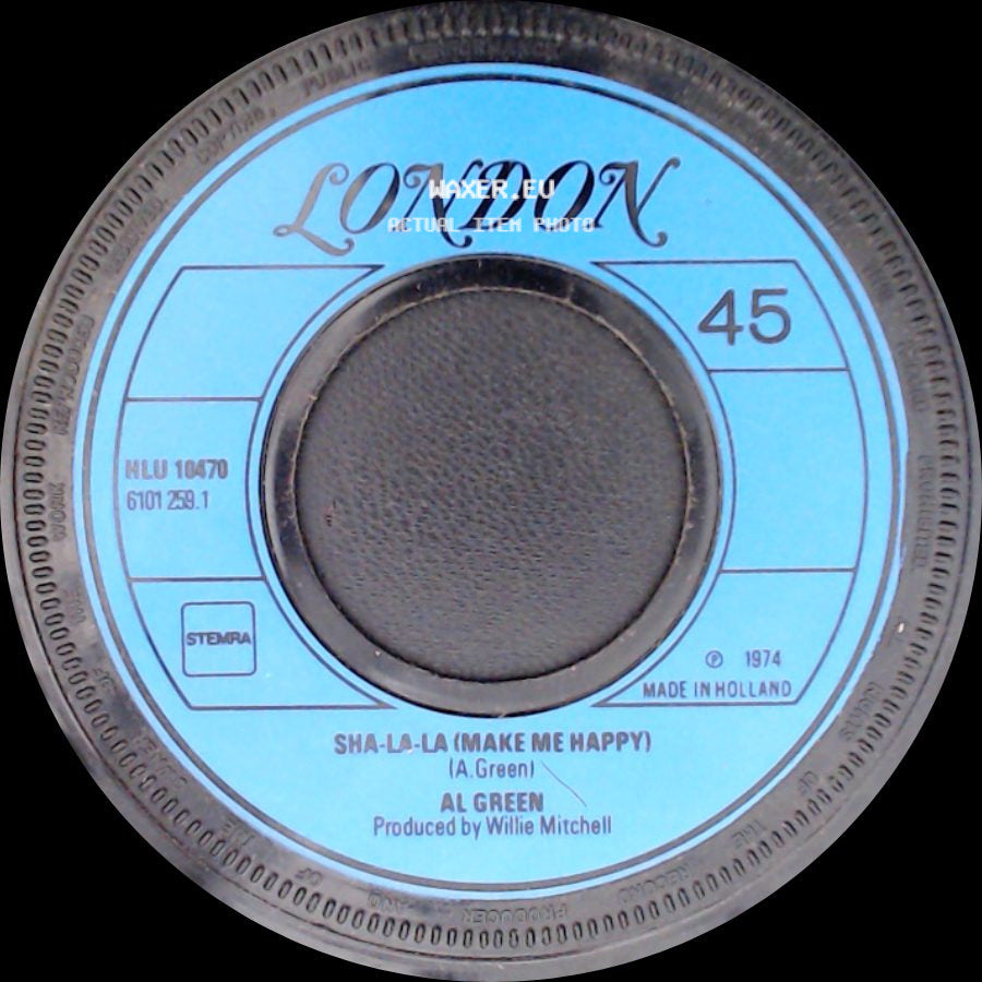 Al Green - School Days / Sha-La-La (Make Me Happy) side B