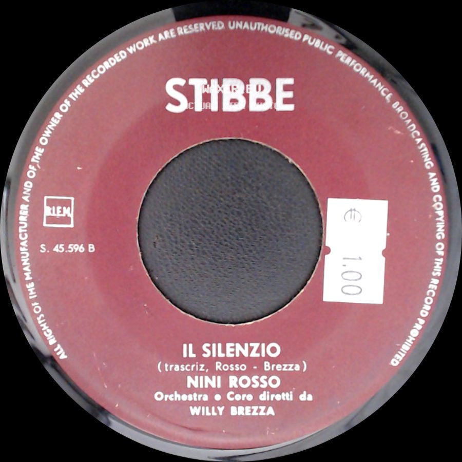 Nini Rosso - Il Silenzio / Il Clown side A