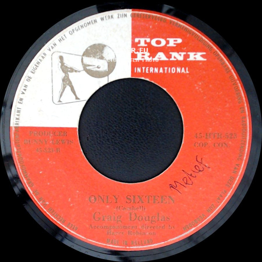 Craig Douglas - Only Sixteen / My First Love Affair side A