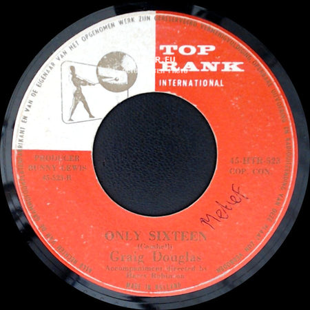 Craig Douglas - Only Sixteen / My First Love Affair side A
