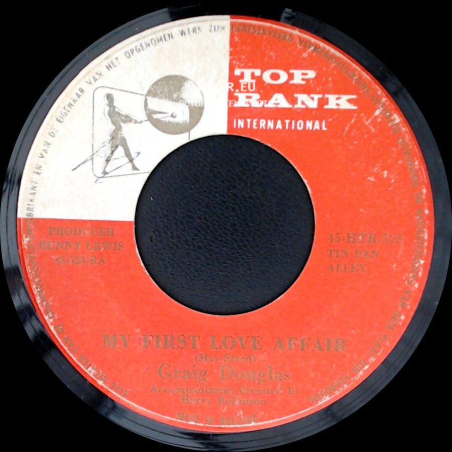Craig Douglas - Only Sixteen / My First Love Affair side B