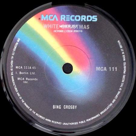 Bing Crosby - God Rest Ye Merry Gentlemen / White Christmas side B