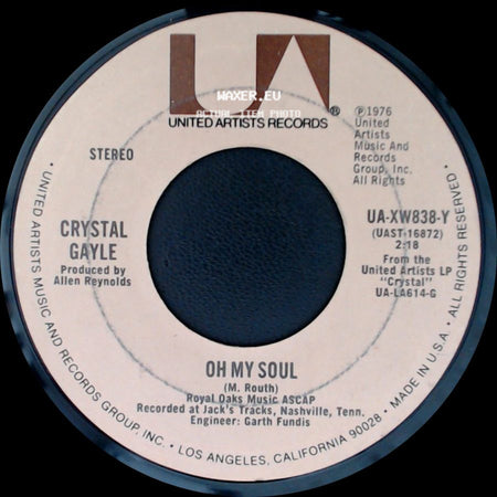 Crystal Gayle - Oh My Soul / One More Time (Karneval) side A