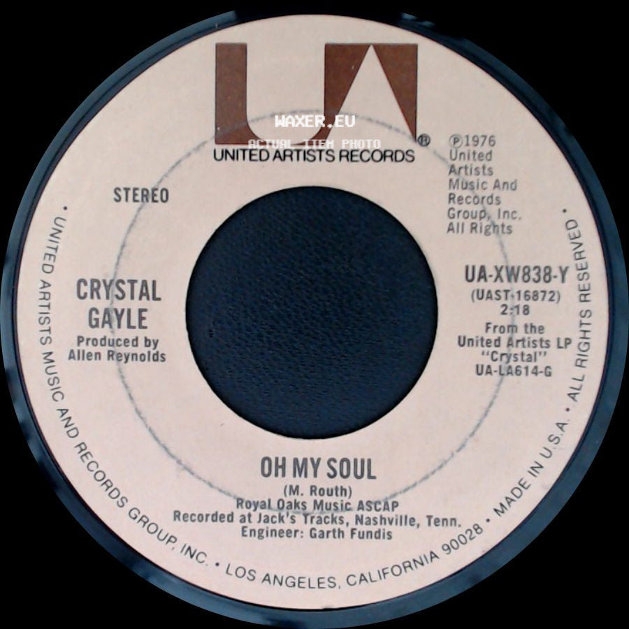 Crystal Gayle - Oh My Soul / One More Time (Karneval) side A