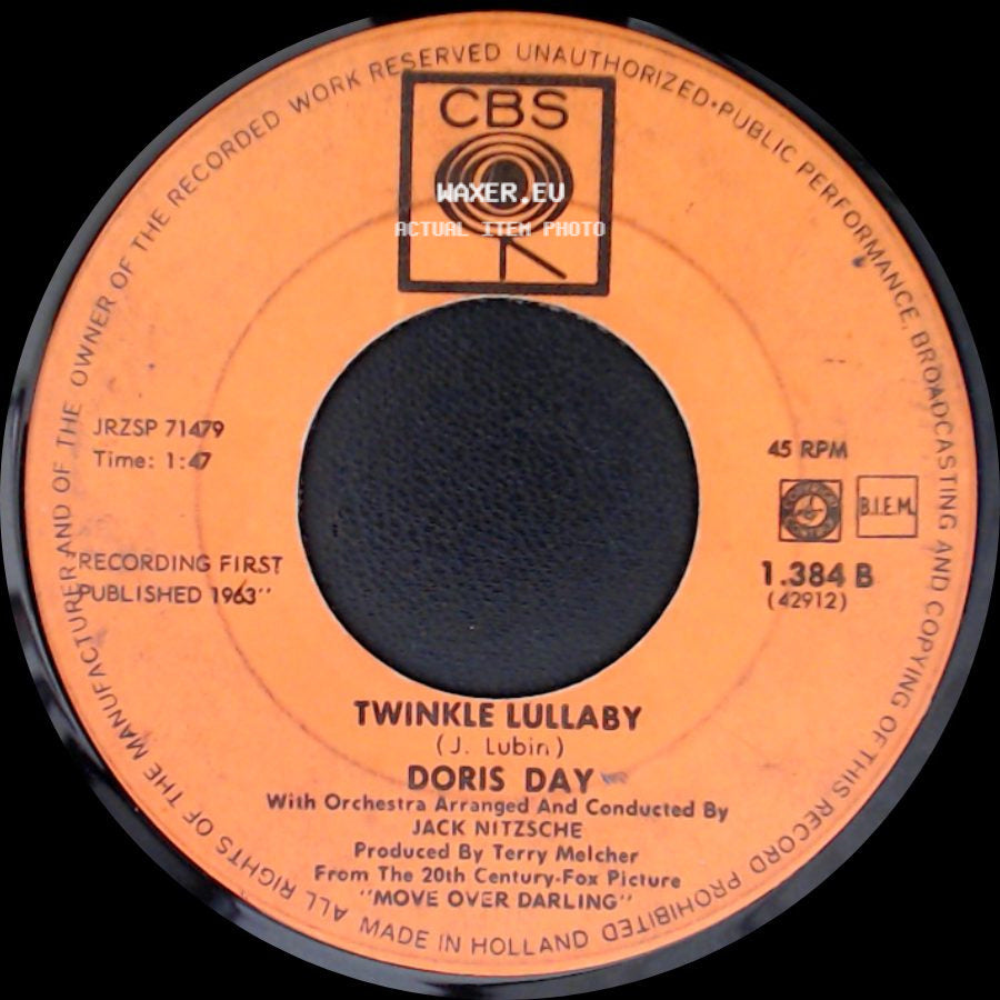Doris Day - Twinkle Lullaby / Move Over Darling side A