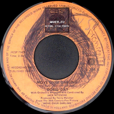 Doris Day - Twinkle Lullaby / Move Over Darling side B