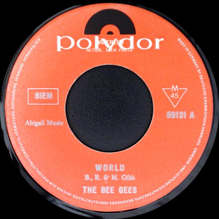 The Bee Gees - World / Sir Geoffrey Saved The World side A