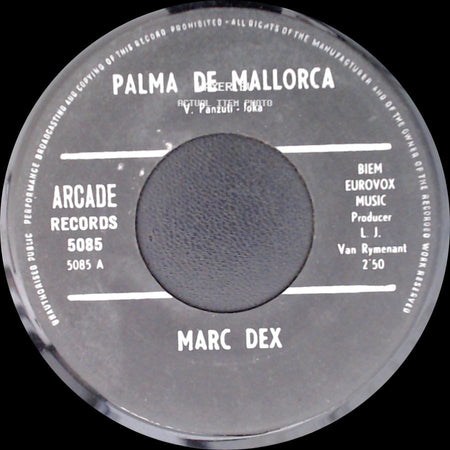 Marc Dex - Bella Bella Maria / Palma De Mallorca side B