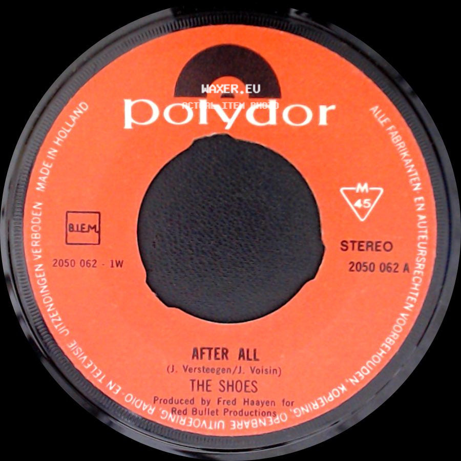 The Shoes - Highways And Byways / After All side B