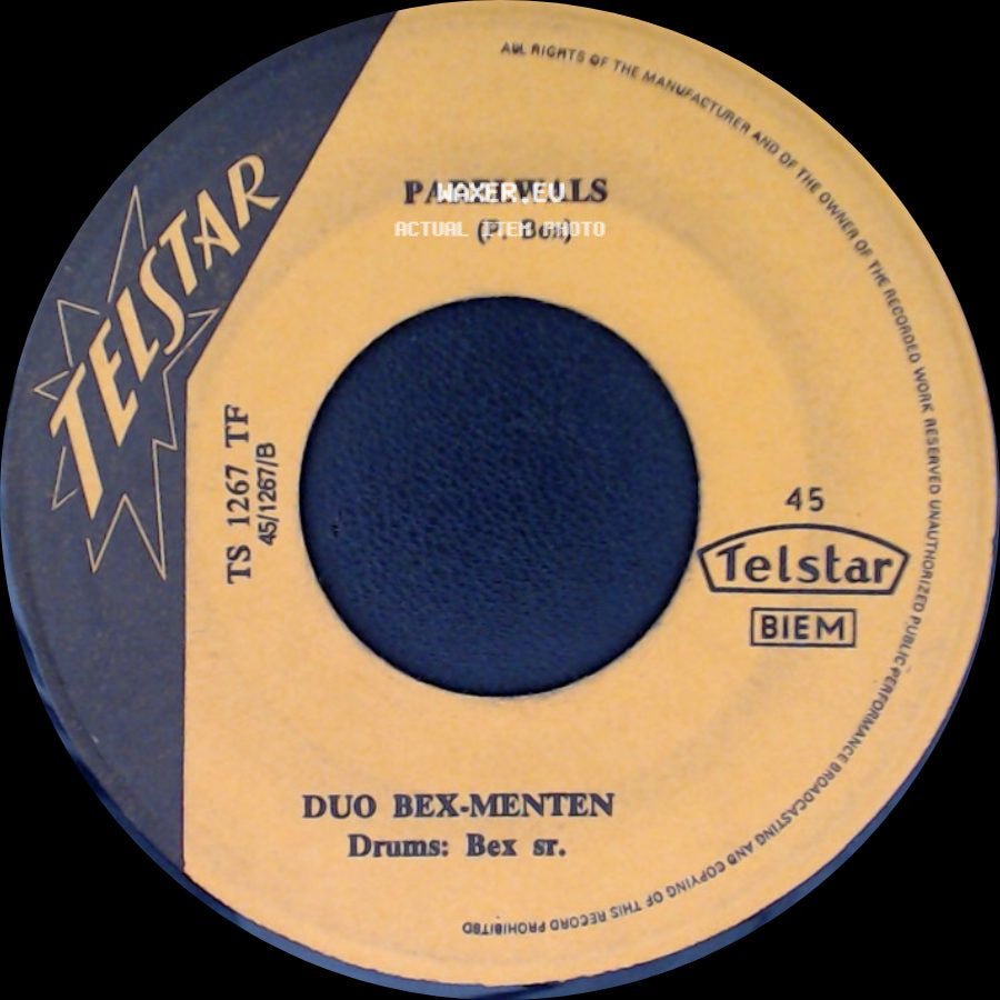 Duo Bex-Menten - Parelwals / Kristalwals (Portengen/Veries) side A