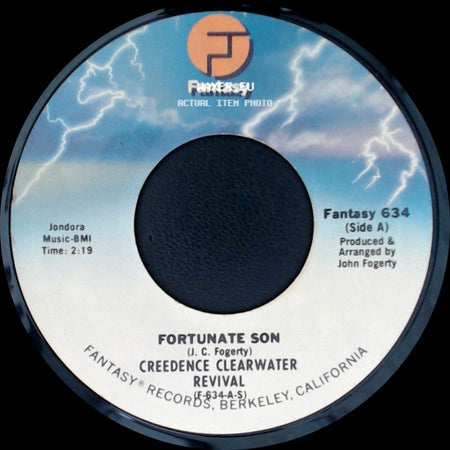 Creedence Clearwater Revival - Fortunate Son / Down On The Corner side A