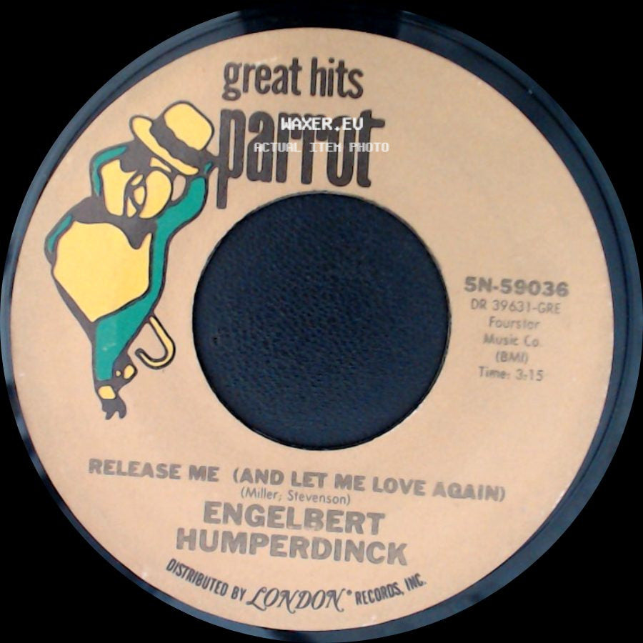 Engelbert Humperdinck - Release Me (And Let Me Love Again) / There Goes My Everything side A