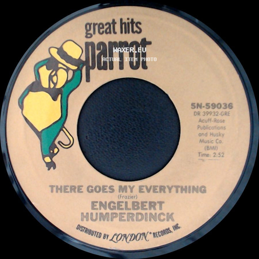 Engelbert Humperdinck - Release Me (And Let Me Love Again) / There Goes My Everything side B