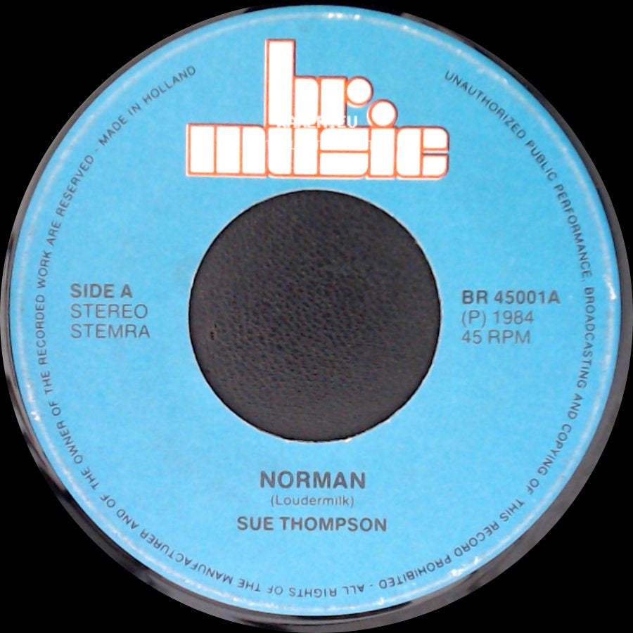 Sue Thompson - Norman / James side A