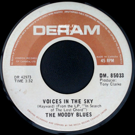 The Moody Blues - Voices In The Sky / Ride My See-Saw side A