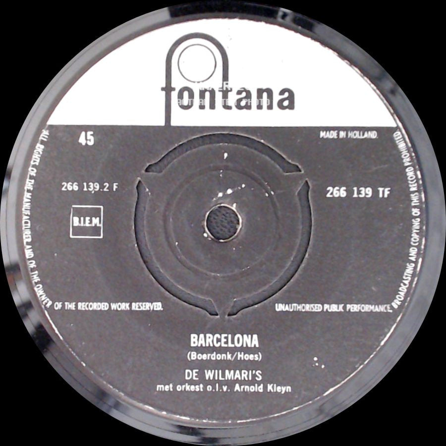 De Wilmari's - Barcelona / Tabé side A