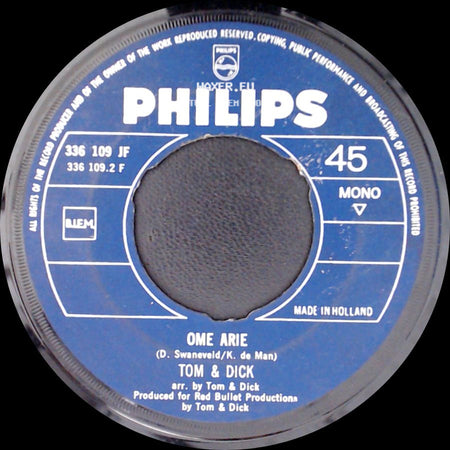 Tom & Dick - Ome Arie / Bloody Mary side A