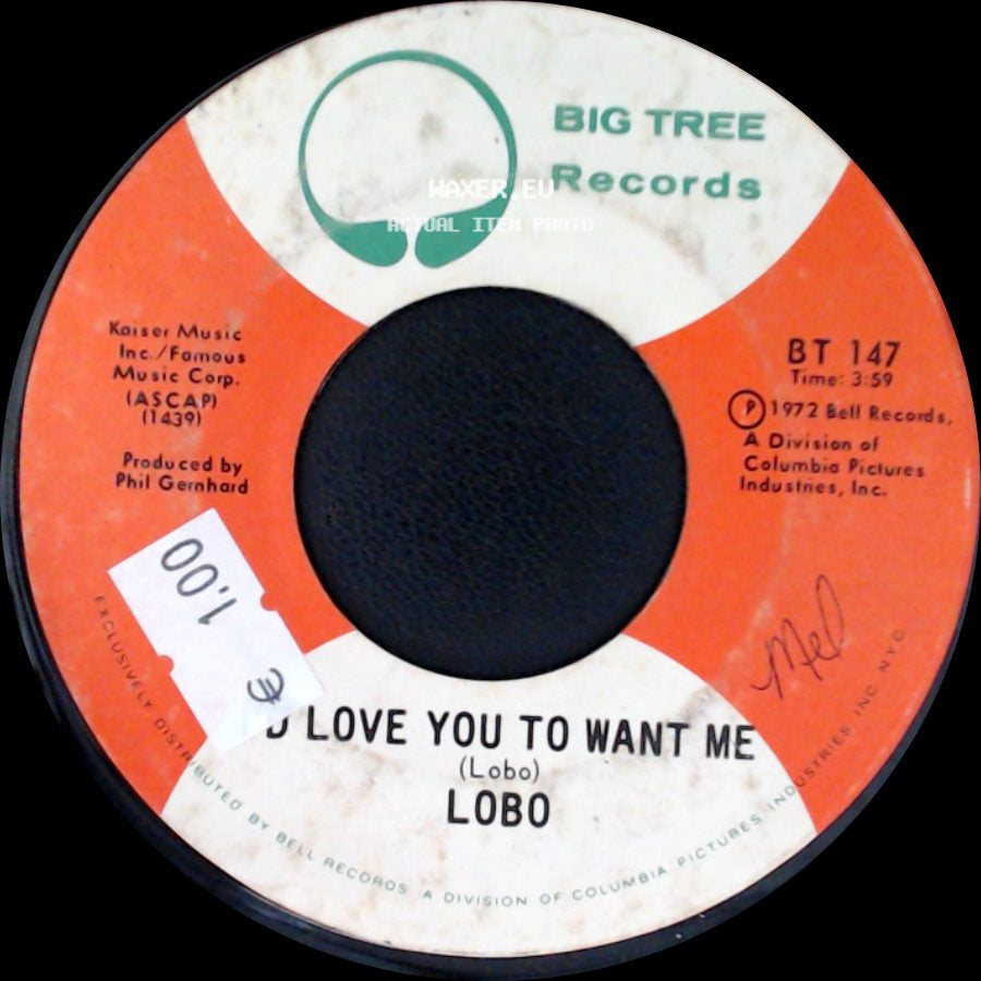 Lobo - Am I True To Myself / You Love You To Want Me side B