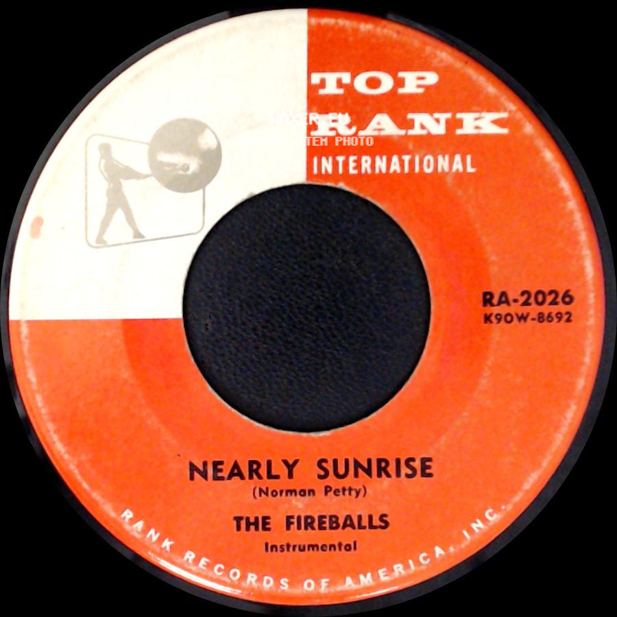 The Fireballs - Bulldog / Nearly Sunrise side B