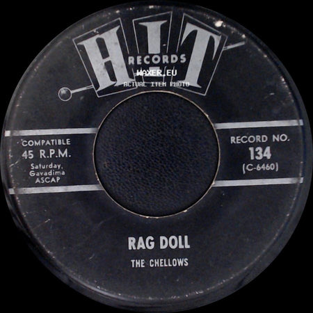 The Chellows / The Jalopy Five - Rag Doll / A Hard Day's Night side A