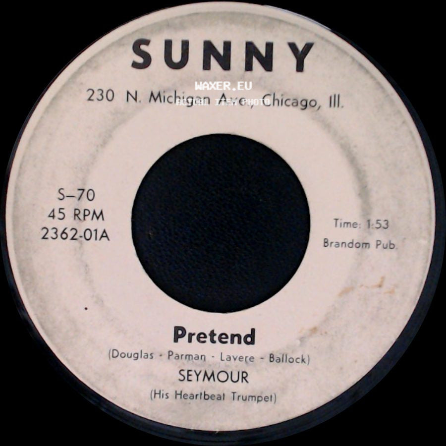 Seymour / Seymour (His Heartbeat Trumpet) - You Always Hurt The One You Love / Pretend side B