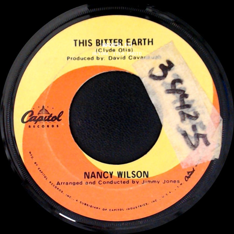 Nancy Wilson - Peace Of Mind / This Bitter Earth side B