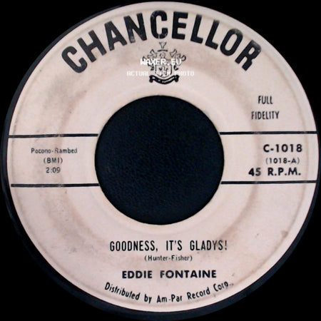 Eddie Fontaine - Goodness, It's Gladys! / Middle Of The Road side A