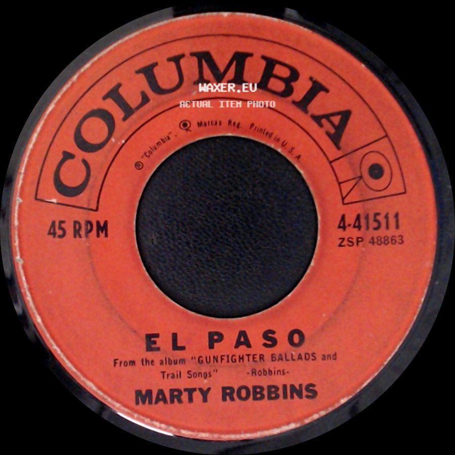 Marty Robbins - El Paso / Running Gun side A