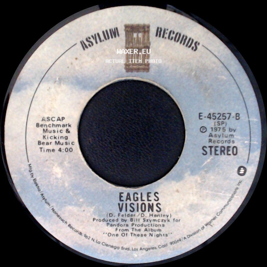 Eagles - Visions / One Of These Nights side A