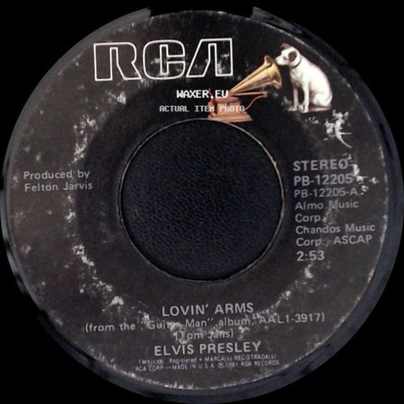 Elvis Presley - You Asked Me To / Lovin' Arms side B