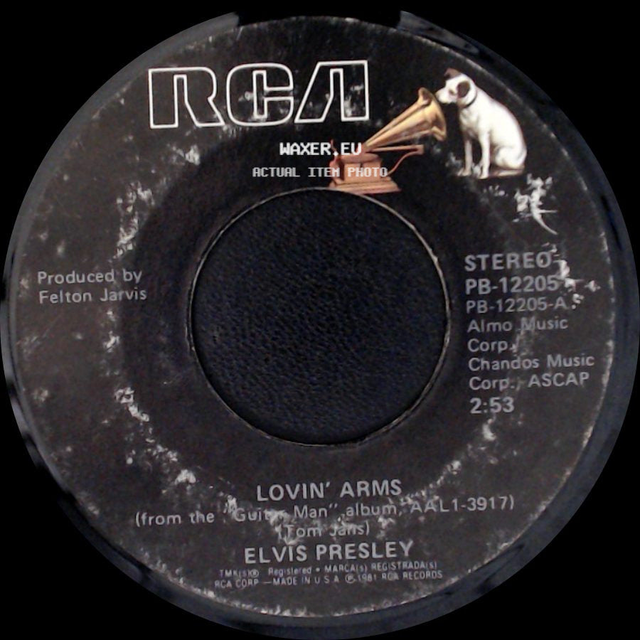 Elvis Presley - You Asked Me To / Lovin' Arms side B