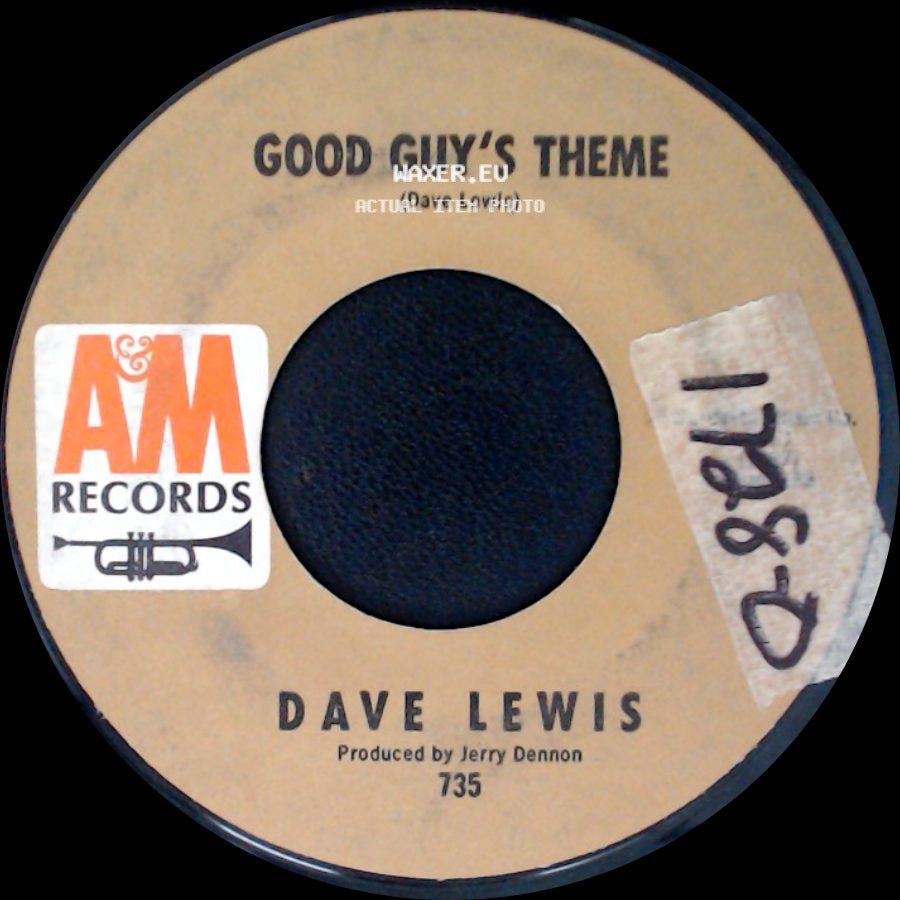 Dave Lewis - Good Guy's Theme / Lip Service side A