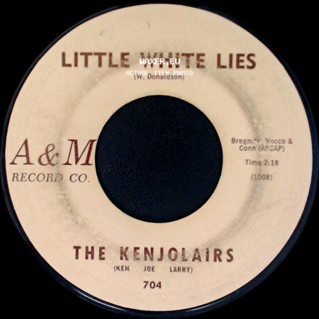 The Kenjolairs - Little White Lies / The Story Of An Evergreen Tree side A