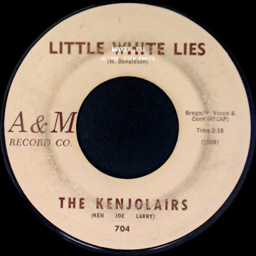 The Kenjolairs - Little White Lies / The Story Of An Evergreen Tree side A